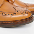 Tan Bedale Derby Brogue Boots