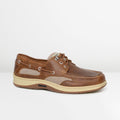 Brown Cinnamon Clovehitch Boat Shoes