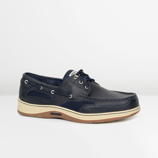 Blue Navy Clovehitch Boat Shoes