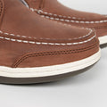 Brown/Dark Brown Nubuck Triton Boat Shoes