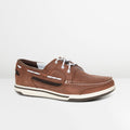Brown/Dark Brown Nubuck Triton Boat Shoes