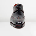 Black Red Stitch Dexter 'Bay' Gibson Brogues