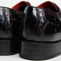Black Red Stitch Dexter 'Bay' Gibson Brogues