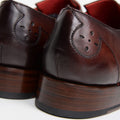Crust Brown Hunger 'Blood' Double Monk Strap Shoes