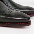 Crust Green Hunger 'Firefly' Tie Gibson Brogues