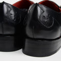 Black Hunger 'Headstone' Monk Strap Shoes