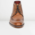 Tan Leather Errington Brogue Chukka Boots