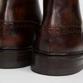 Stow Dark Brown 5634/69 Dainite Derby Brogue Boots