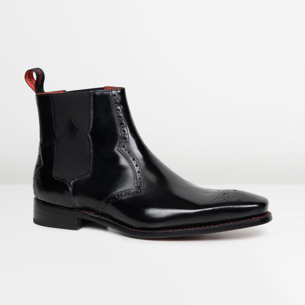 Black Hunger 'Bowie' Chelsea Boots